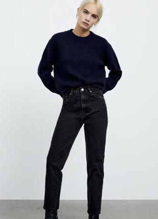 Джинси Mom прямые Zara, нова колекція