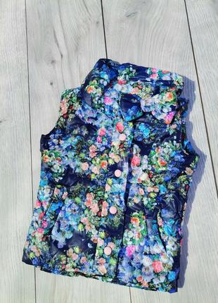 Детский жилет для девочки, на 4,5,6 лет