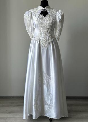 Винтажное свадебное платье, платье для фотосессии