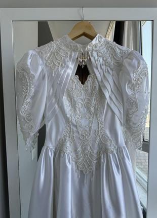 Винтажное свадебное платье, платье для фотосессии