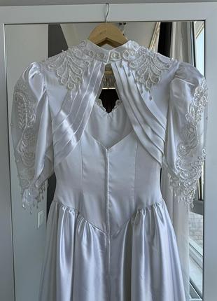 Винтажное свадебное платье, платье для фотосессии