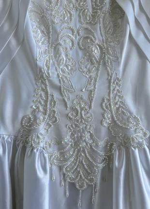 Винтажное свадебное платье, платье для фотосессии