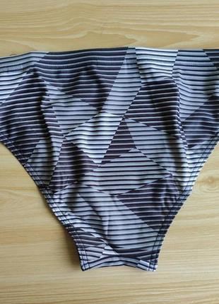 Мужские плавки брифы arena striped geo brief black-multi