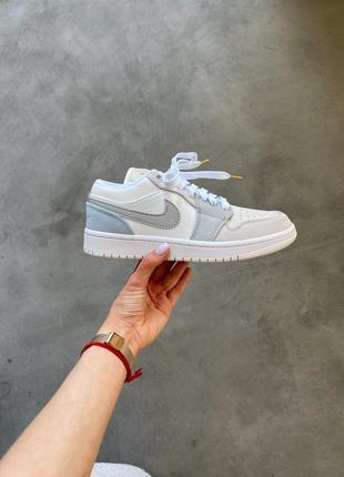 Жіночі кросівки найк nike air jordan low paris white