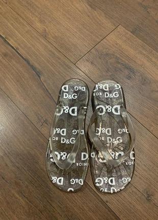 Сланцы dolce&gabbana