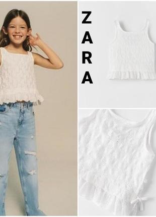 Очень красивая блузка zara , в новом состоянии на 11-12 лет