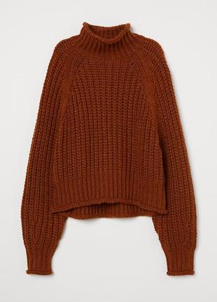 H&amp;m кофта крупной вязки,р.m