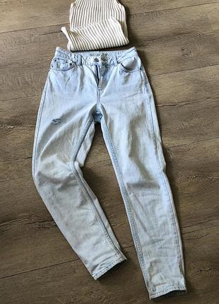 Джинсы. 26 size. джинси. мом джинсы. wide leg. джинсы top shop. штаны