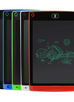 Графический lcd планшет для рисования + стилус, 8,5", dex, синий / детская доска для записей