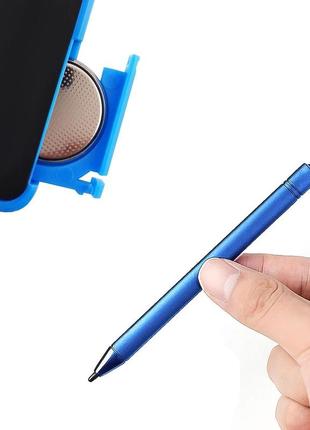 Графический lcd планшет для рисования + стилус, 8,5", dex, синий / детская доска для записей