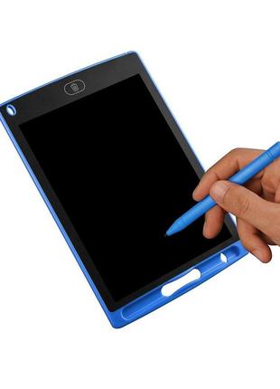 Графический lcd планшет для рисования + стилус, 8,5", dex, синий / детская доска для записей