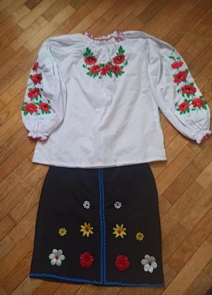 Український костюм для  дівчинки