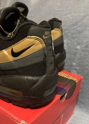 Nike air max 95 black metallic gold  36-41 опт: