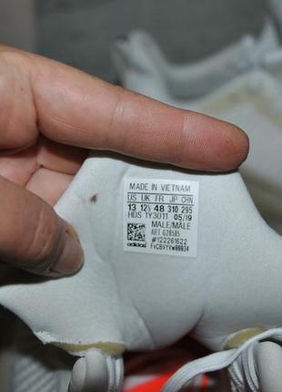 Adidas белые кроссовки спорт 48 размер
