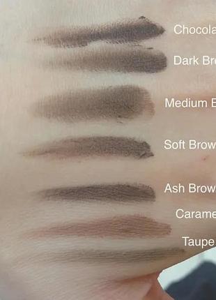 Anastasia beverly hills dipbrow pomade помадка для бровей medium brown