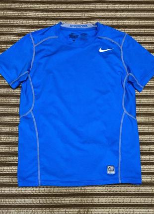 Футболка nike pro combat hyper cool dri-fit compression компрессионная спортивная