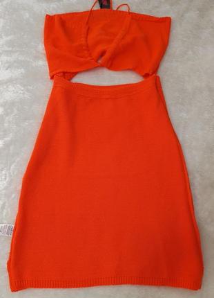 Стильное трикотажное платье, платье на пляж8 фото