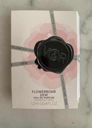 Пробник viktor & rolf flowerbomb dew,новий,,оригінал
