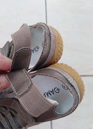 Супер удобные кожаные босоножки damart.