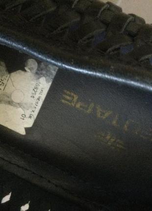 Кожаные летние дышащие туфли red tape р.45(31см)