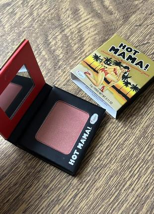 Thebalm hot mama! румяна тіні 3г