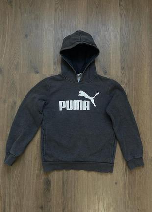 Puma худі тепла сіра утеплена  розмір. 11-12 років  на хлопчика / дівчинку