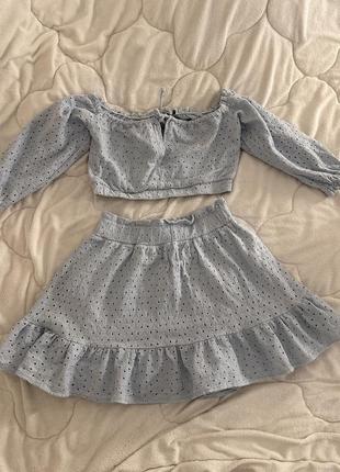 Топ і спідниця