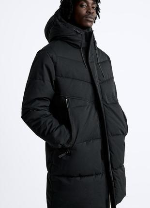 Парка пальто мужское zara m6 фото