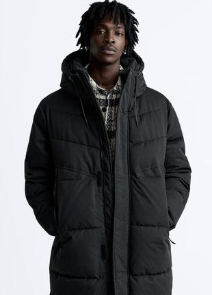 Парка пальто мужское zara m4 фото