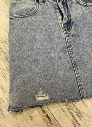 Джинсова спідниця 4