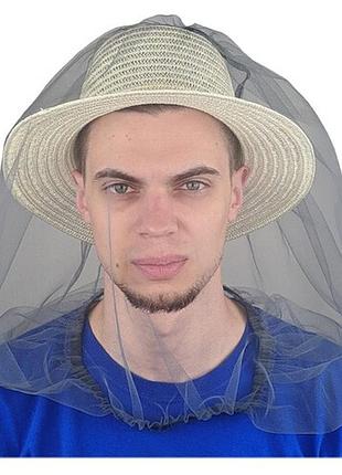 Сітка антимоскітна на голову з резинкою