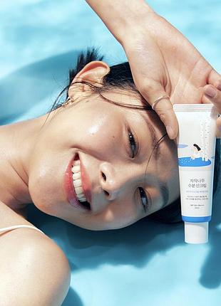 Round lab birch juice moisturizing sun cream 50ml солнцезащитный крем
