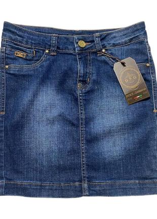 Джинсова спідниця dolce gabbana