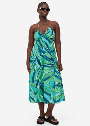 Длинное женское платье,летнее платье h&m xl-xxl