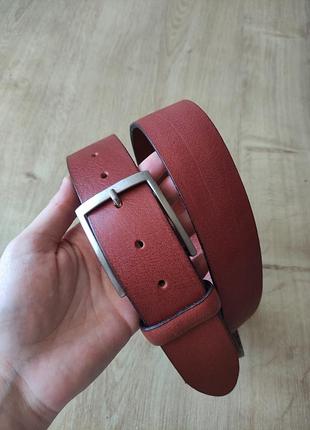 Стильный  женский кожаный ремень claudio angella,  made in italy, р.105