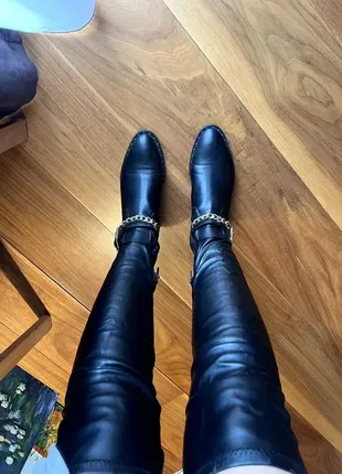 Ботфорти zara, 37 розмір