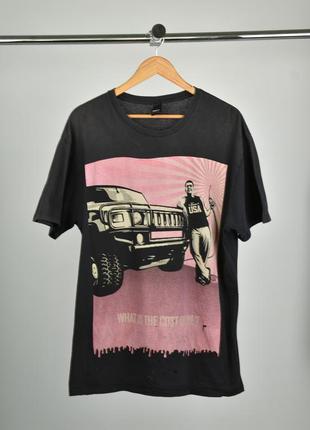 Obey оригинал made in usa мужская футболка черная серая с принтом размер l xl