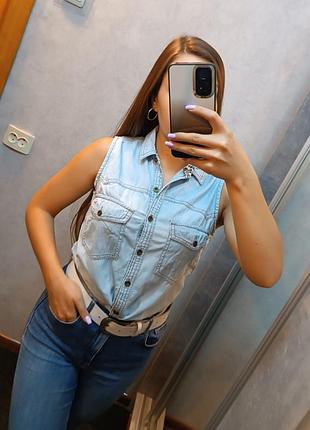 Сорочка блакитного кольору