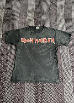Hanes iron maiden vintage merch 2009 футболка оригінал б у