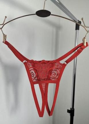 Трусы стринги с доступом сетевые