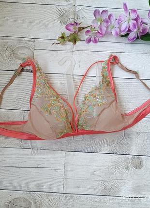 Бюстгальтер бралетт без косточек без поролона intimissi candy colors triangle bra 75 b