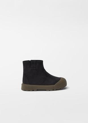 Детские замшевые ботиночки размер28 zara new
