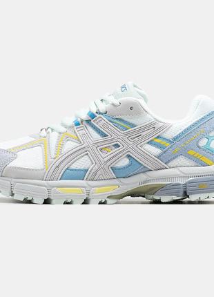 Женские кроссовки asics gel-kahana 8 white grey blue 36-37-38-40