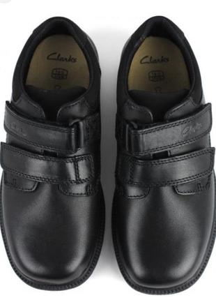 Кожаные туфли clarks 33 р