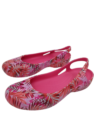 Женские сандалии crocs jibbitz kadee graphic slingback оригинал