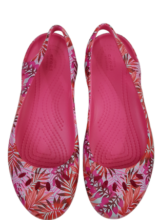 Женские сандалии crocs jibbitz kadee graphic slingback оригинал