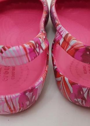 Женские сандалии crocs jibbitz kadee graphic slingback оригинал