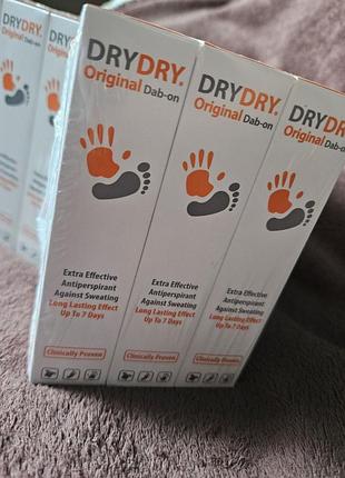 Drydry дезодорант-антиперспірант від надмірного потовиділення  original швеція