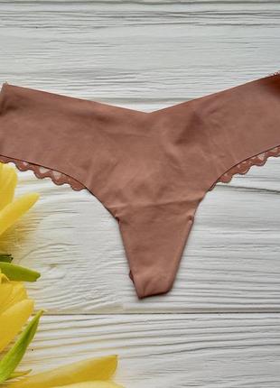 Люксові безшовні трусики victoria's secret віктория сикрет. оригінал