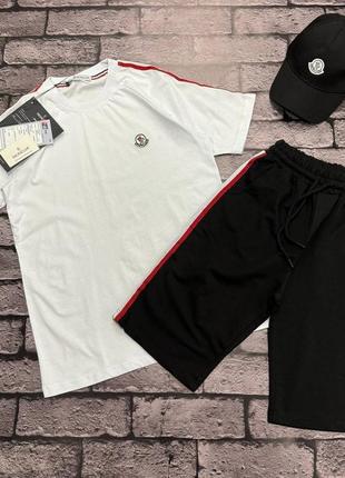 Летний костюм в стиле moncler